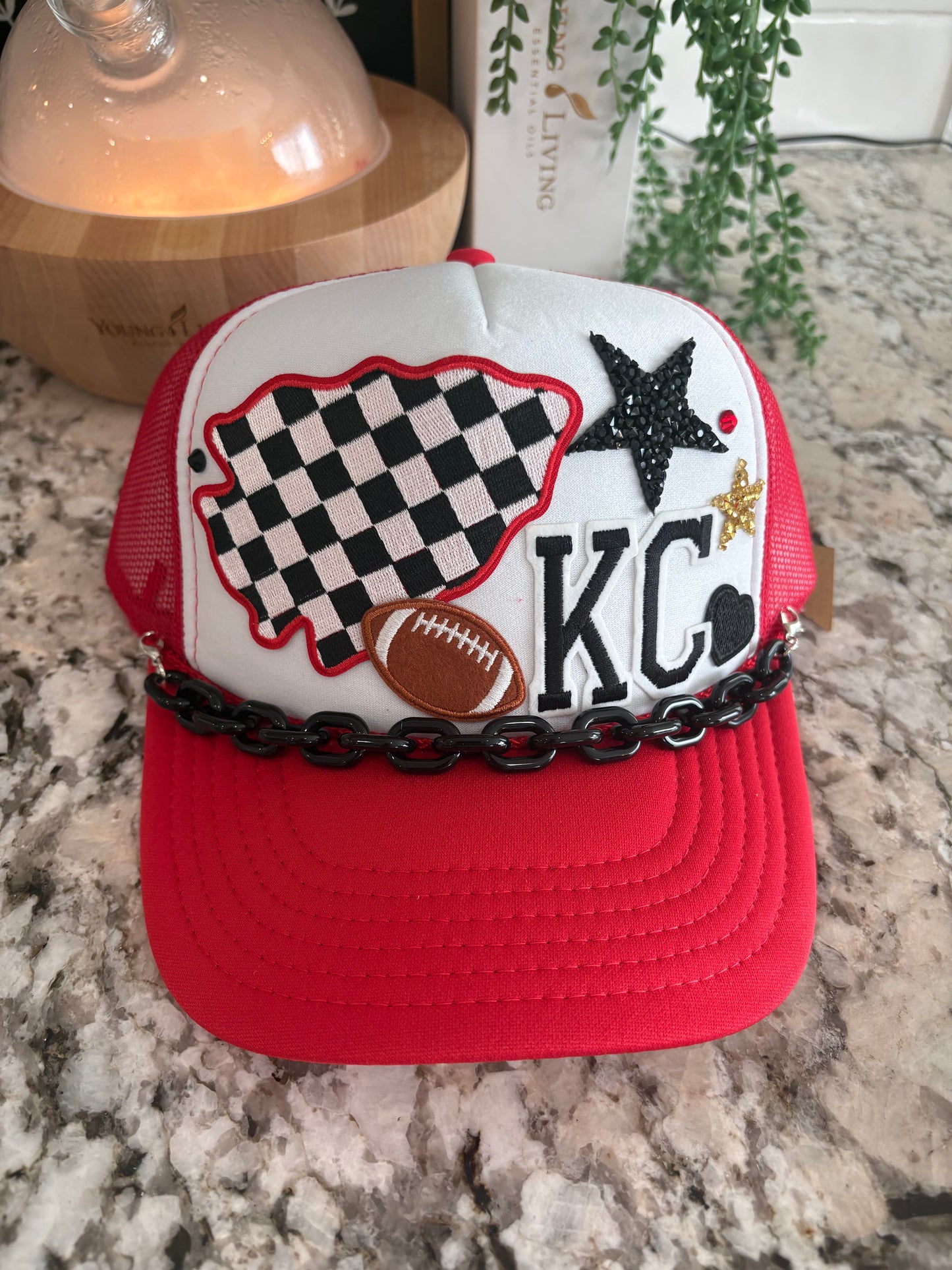 CHECKERED ARROW FOOTBALL